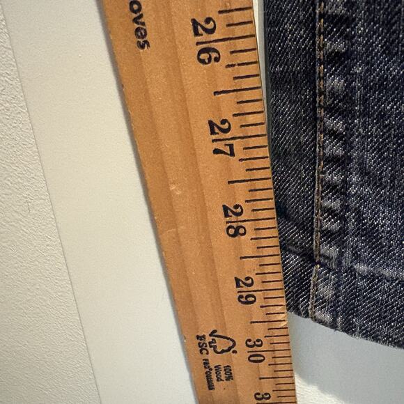 Vintage‎ Y2K Juicy Couture Flare Jeans 90s 00s Size 27 Blue Low Rise USA - Picture 9 of 14